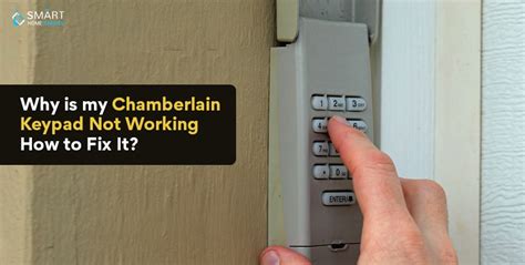 The Clicker garage door opener is <b>blinking</b>. . Chamberlain keypad blinking not working